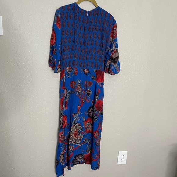 Anthropologie Blank London NWT Floral Boho Maxi Dress Small Sample - Picture 5 of 8